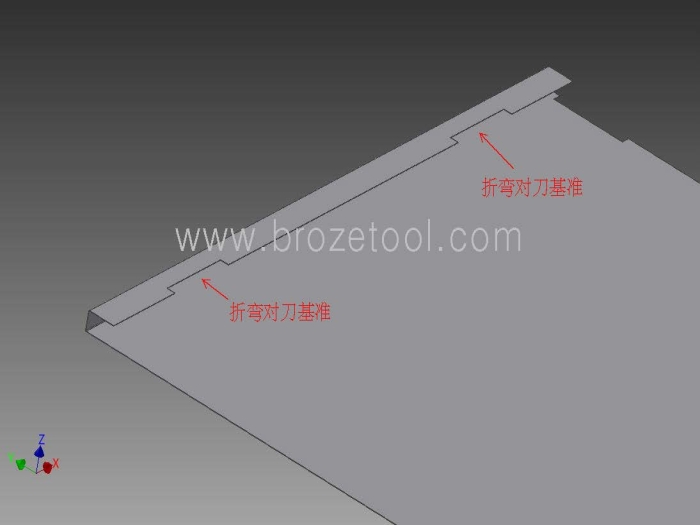 单面冲切应用